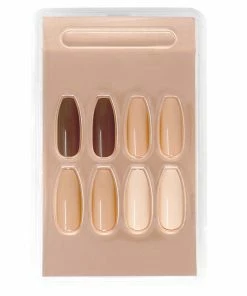 SOSU By SJ False Nails Ballerina Medium Length - Naked Truth New Arrivals