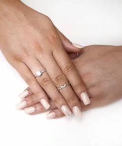 SOSU By SJ False Nails Square Medium Length - Seashell New Arrivals