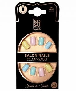 SOSU By SJ False Nails Square Short Length - Short And Sweet