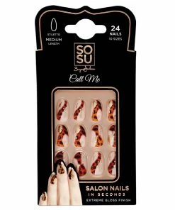 New Arrivals SOSU By SJ False Nails Stiletto Medium Length - Call Me