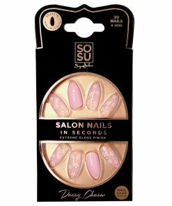 SOSU By SJ False Nails Stiletto Medium Length - Daisy Chain New Arrivals