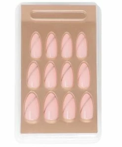 SOSU By SJ False Nails Stiletto Medium Length - Goldfinger