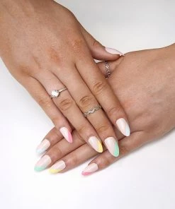 New Arrivals SOSU By SJ False Nails Stiletto Medium Length - Pool Party