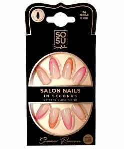 SOSU By SJ False Nails Stiletto Medium Length - Summer Romance
