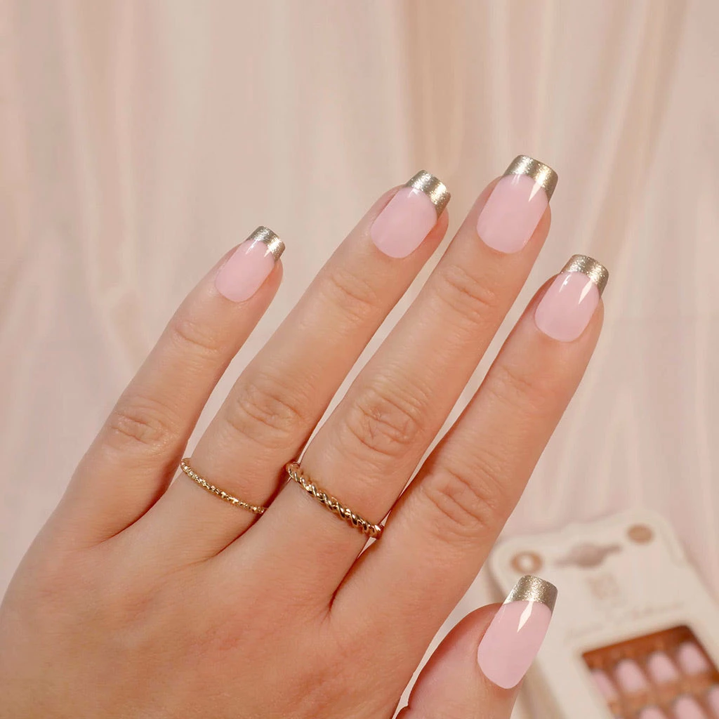 SOSU By SJ X Laura Anderson False Nails Square Medium Length - Goal Digger 5 SOSU By SJ X Laura Anderson False Nails Square Medium Length - Goal Digger