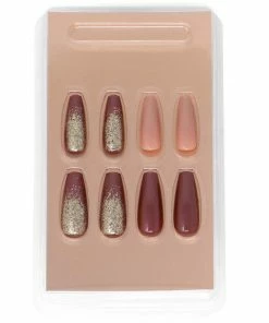 SOSU By SJ X Laura Anderson False Nails Ballerina Medium Length - Showstopper New Arrivals