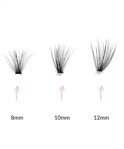 SOSU Individual Lashes - One Of A Kind (8mm, 10mm And 12mm)