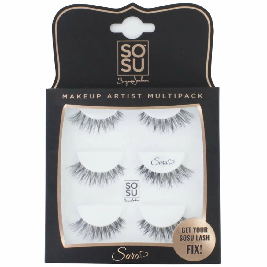New Arrivals SOSU Premium Lashes Multipack - Sara 3 New Arrivals SOSU Premium Lashes Multipack - Sara