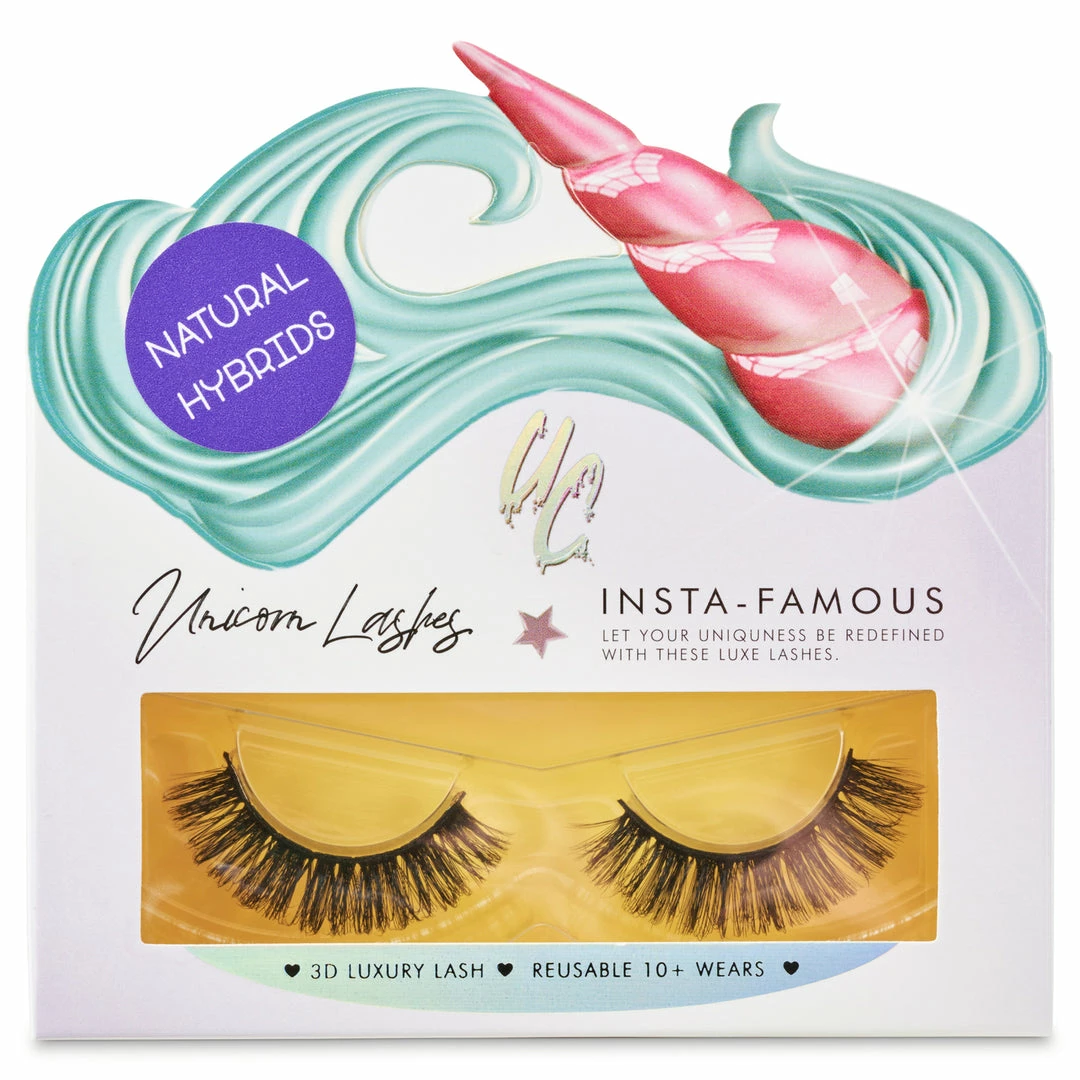 Unicorn Lashes Unicorn 3D Faux Mink Lashes - Natural Hybrids Best Sellers 3 Unicorn Lashes Unicorn 3D Faux Mink Lashes - Natural Hybrids Best Sellers