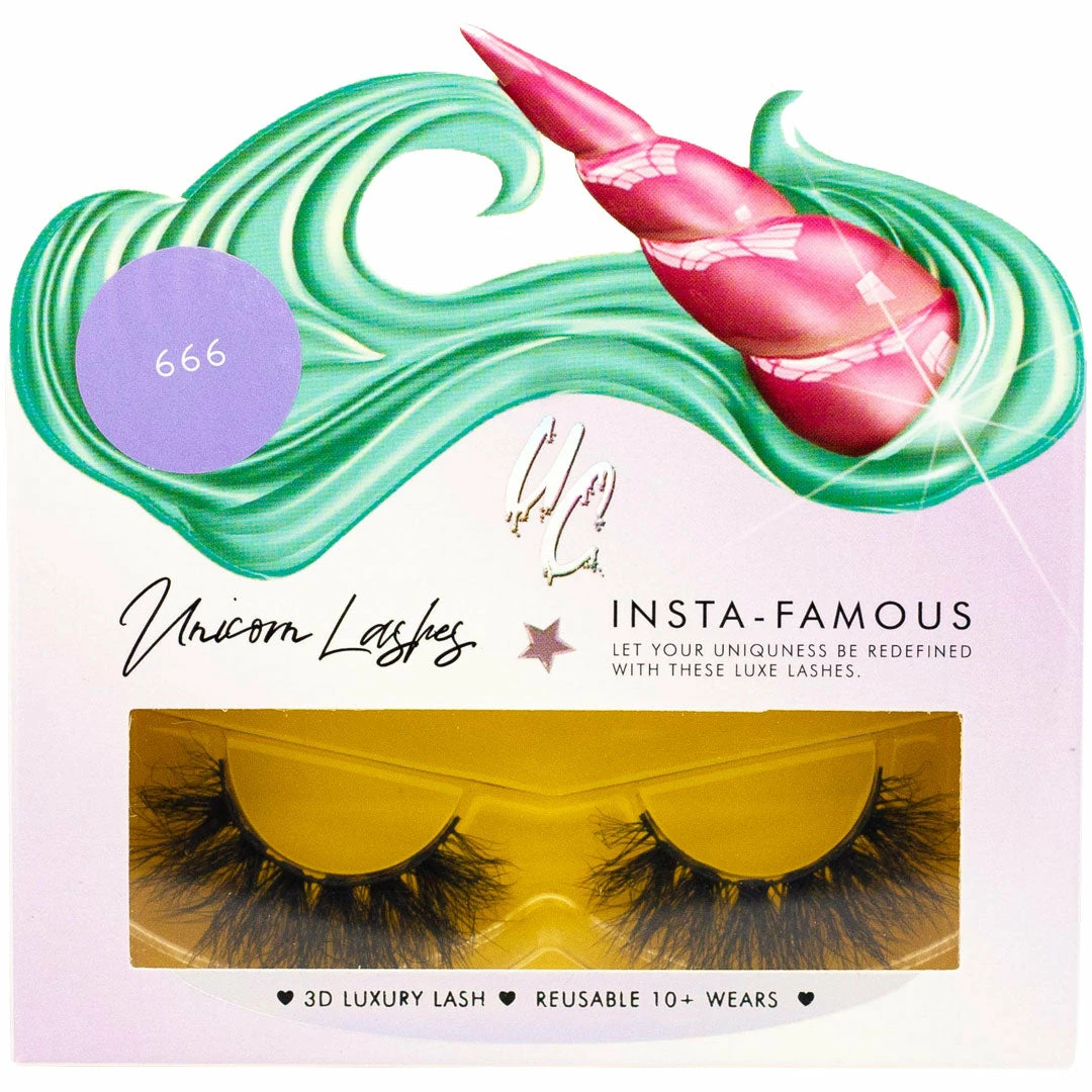 New Arrivals Unicorn Lashes Faux Mink - 666 4 New Arrivals Unicorn Lashes Faux Mink - 666
