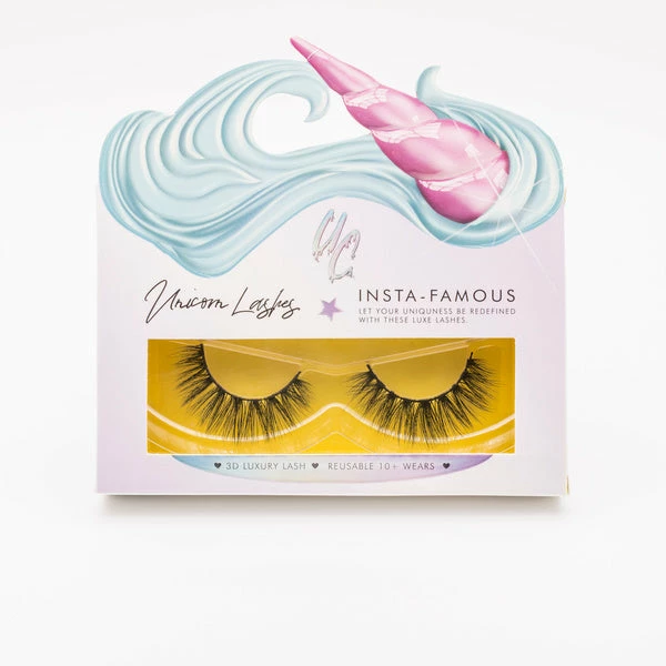 Unicorn Lashes Unicorn 3D Faux Mink Lashes - Honey Bee 6 Unicorn Lashes Unicorn 3D Faux Mink Lashes - Honey Bee